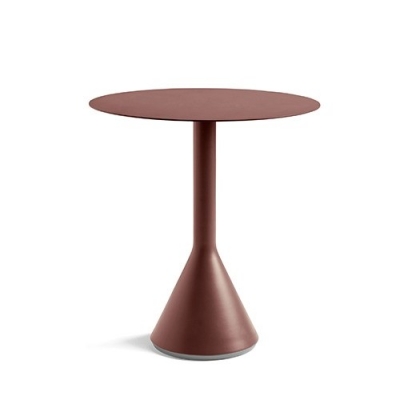 (6월특가) (NEW 신규컬러) 헤이 팔리사드 콘 테이블 Hay Palissade Cone Table Φ70 Iron Red