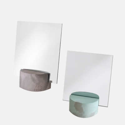 에이피알론드 콘크리트 라운드 거울 CONCRET round mirror [2% 적립]