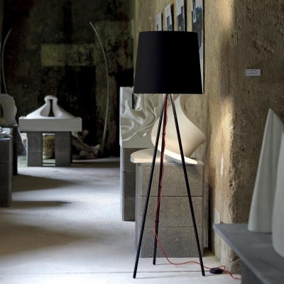 [국내공식정품] 마르티넬리루체 에바 플로어램프 - 블랙/블랙 Martinelli luce Eva Floor Lamp (전구포함)