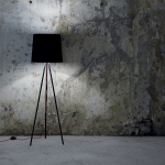 [국내공식정품] 마르티넬리루체 에바 플로어램프 - 블랙/블랙 Martinelli luce Eva Floor Lamp (전구포함)
