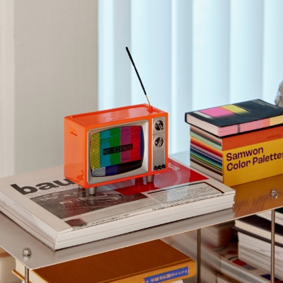 (12월특가)[쿠폰] 세이투셰 80’s TV Incense Holder (Orange) 80년대 TV 인센스 홀더 (오렌지)