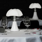 [국내공식정품] 마르티넬리루체 미니피피스트렐로 테이블램프 무선조명 Martinelli luce Minipipistrello Table Lamp White 620/J/DIM/T/CL (전구포함)