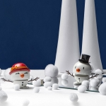 (12월특가)[크리스마스 선물추천] 홉티미스트 산타스노우맨S(화이트)/Santa Snowman S(White)