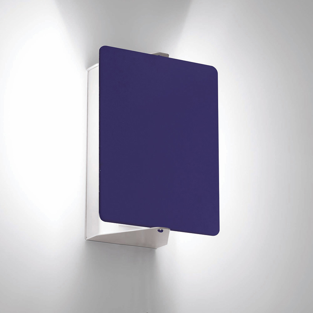 [아울렛] 네모 피보텅 벽조명 블루 매립형(전선X) Nemo Applique A Volet Pivotant Wall Lamp Blue [AVP LWB 31] (새상품)