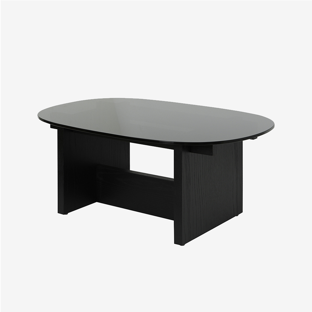 커넥토리얼 라운드 소파테이블 / Round Sofa Table  - Black