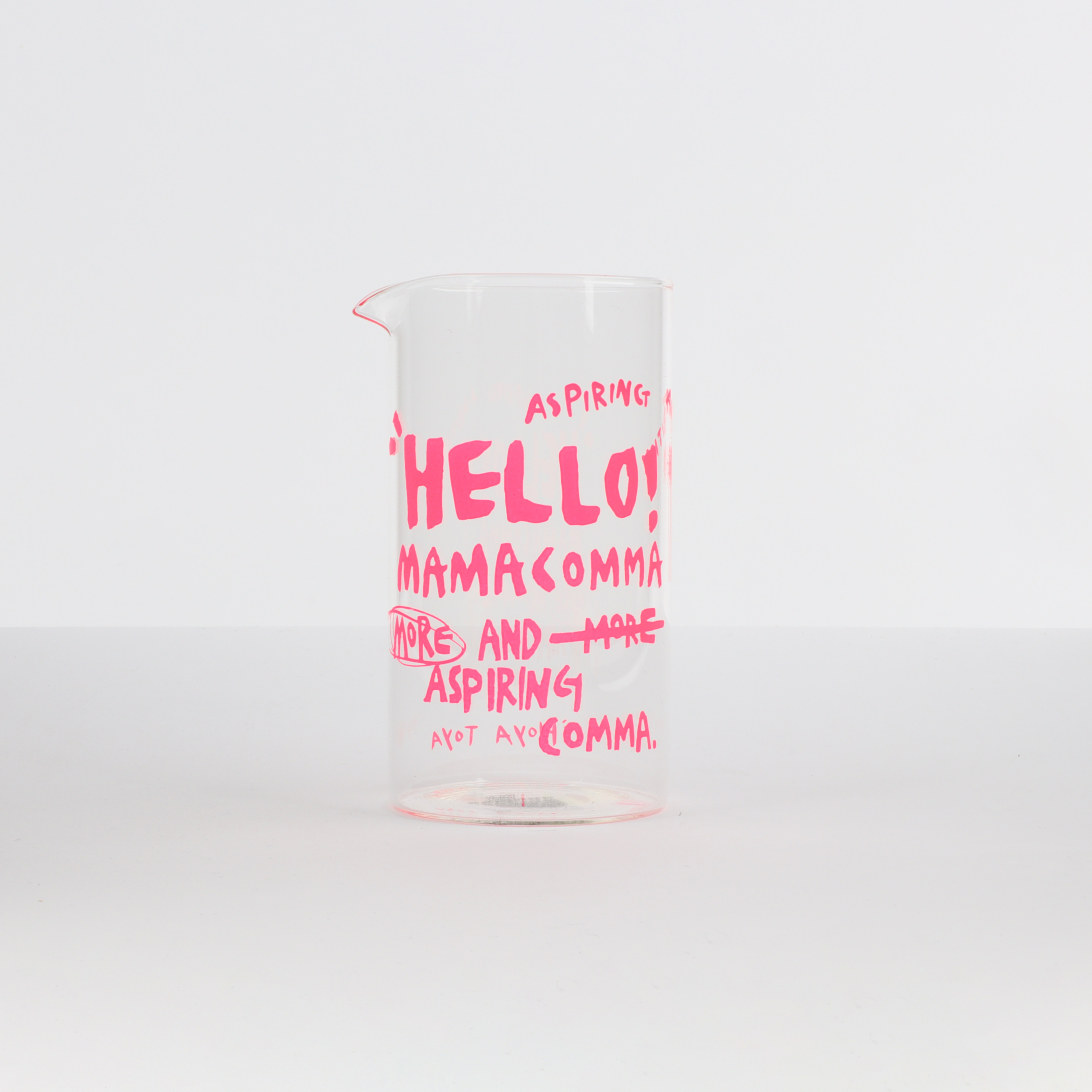 [아울렛] 마마콤마 헬로 비커 핑크 / Hello Beaker Pink