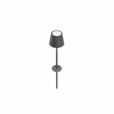 자페라노 폴디나 포터블램프 위드 레그 Poldina Lamp with Peg (무선조명) Dark grey