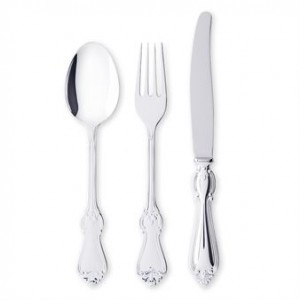 Olga gift box silver plated cutlery 12 pieces