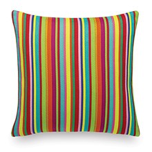 비트라 Cushion Maharam: Millerstripe multicolored bright