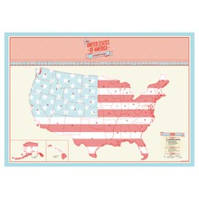 Luckies - Scratch Map USA