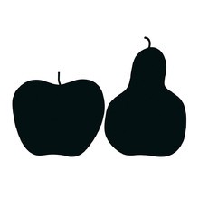 Danese - Graphic 'Tre, la mela e la pera'