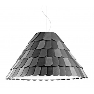 Roofer Pendant - Suspension - Conical lampshade
