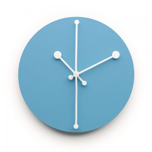 알레시 Dotty Clock Wall Clock Turquoise