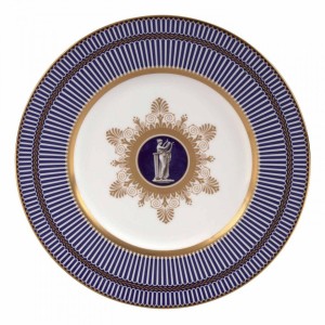 웨지우드 프레스티지 Prestige Anthemion Blue Plate 23cm