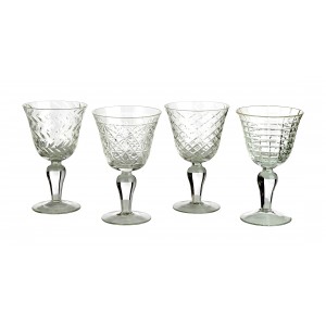 폴스포턴 커팅 와인 글래스 Cuttings Wine glass - Set of 4