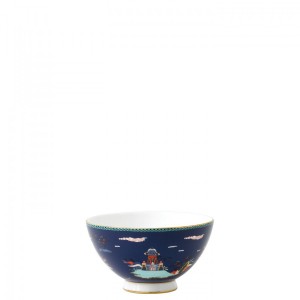 웨지우드 원더러스트 Wonderlust Blue Pagoda Bowl 11cm