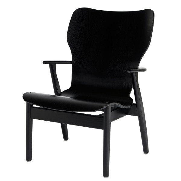 아르텍 Domus Lounge Chair, black