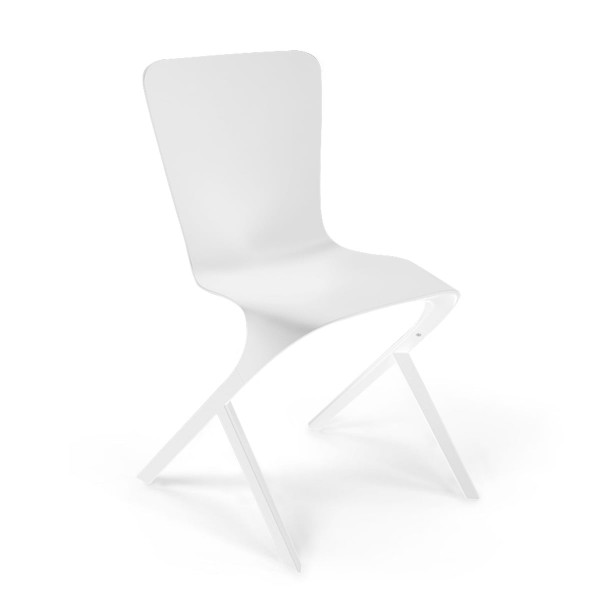 놀 Washington Skin Chair, Nylon white
