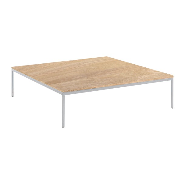 놀 Florence Couch Table, oak wood, 120x120 cm
