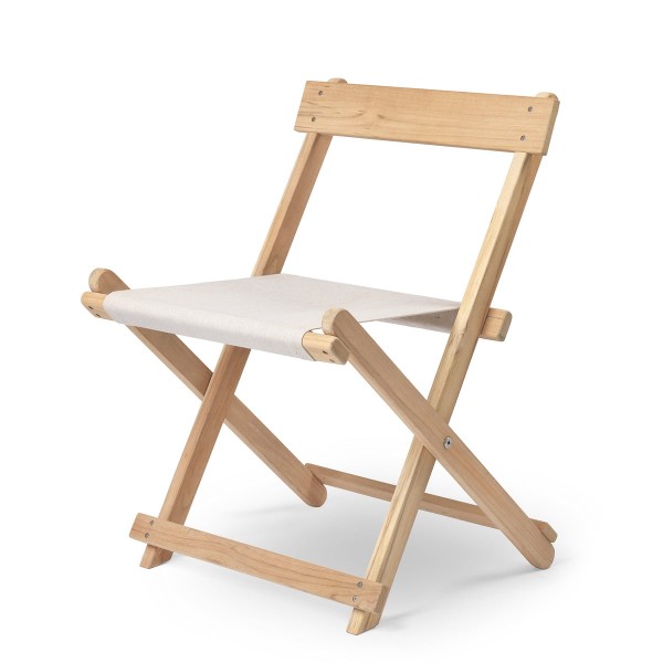 칼한센 Bm4570 folding chair, teak untreated