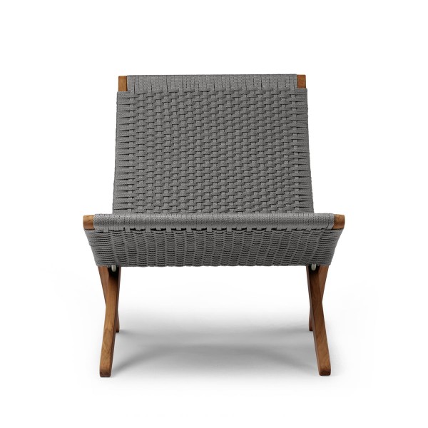 칼한센 Mg501 cuba chair outdoor, teak oiled / anthracite