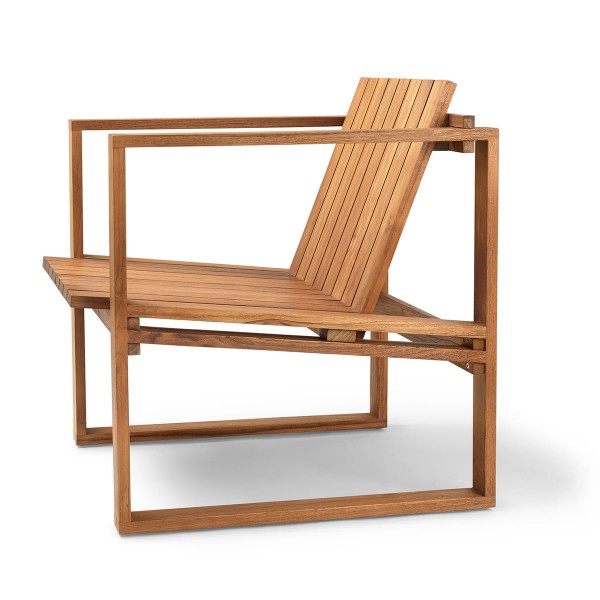 칼한센 Bk11 lounge chair, oiled teak