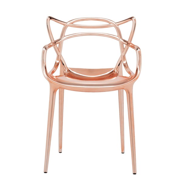 카르텔 Masters Chair Metallic Copper
